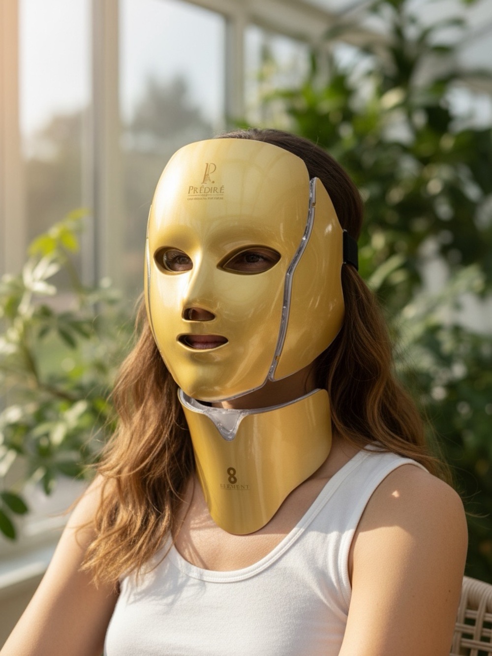 8 Element Multi-Purpose Skincare GOLD Mask Non-Surgical Solution LED TreatmenT